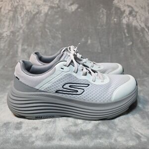 Skechers Max Cushioning Endeavour Mens Size 10.5 Wide Running Shoes 220613WW GRY